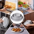 thumbnail image 6 of Onader 8-Piece Stoneware Dinnerware Set, High-Quality Handcrafted Plates and Bowls for Restaurant, Microwave & Dishwasher Safe - Light Gray, 6 of 7
