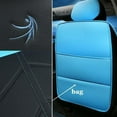 thumbnail image 2 of 5-Seat Car Seat Covers Protector Front / Rear Universal Blue & Black 3Pcs Front Rear, 2 of 6