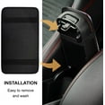 thumbnail image 6 of 1pc Center Console Armrest Cover Pad 12.6x7.5 inch Flower with Hummingbird Neoprene Car Armrest Cushion Waterproof Armrests Seat Box Cover Protector for Universal Cars Vehicles SUVs DIYDIY, 6 of 9