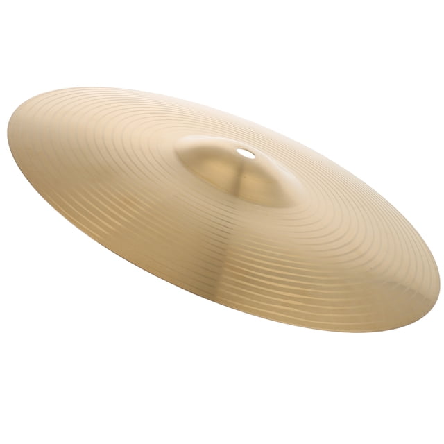 unbranded Cymbal Metálico Dorado Para Batería Jazz Con Tono Nítido Y Calidad Profesional