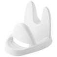 thumbnail image 2 of Kearding Estante de almacenamiento para tapa de olla, estante de cubierta de cocina antideslizante de plástico, colgador de pared de cocina en Blanco, 2 of 6
