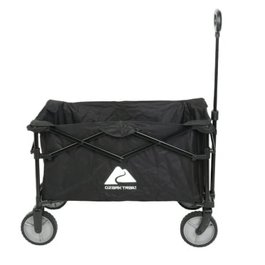 Ozark Trail Multi-Purpose Big Bucket Cart, Black Wagon
