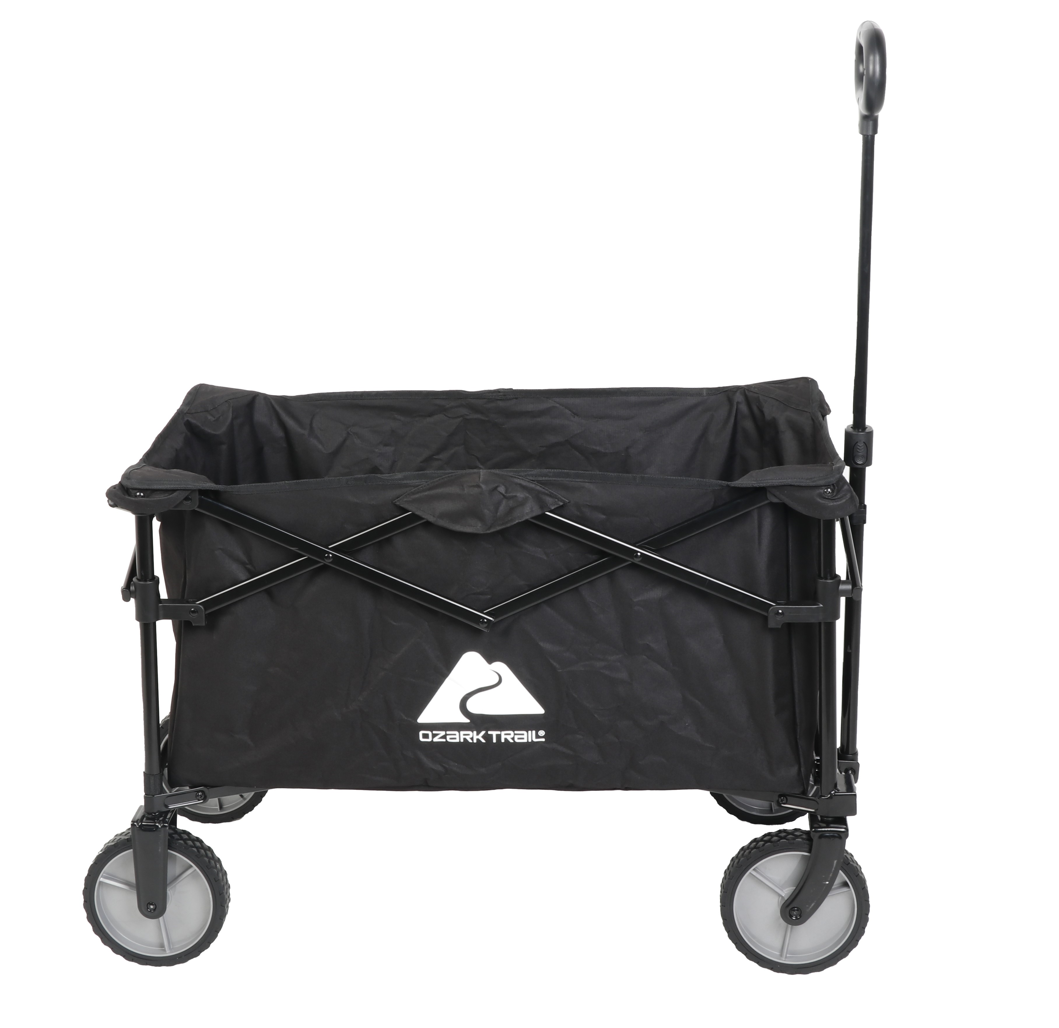 OZARK TRAIL MULTI-PURPOSE BIG BUCKET CART, BLACK WAGON