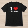 thumbnail image 3 of I Heart Latinas Graphic T-Shirt, Unisex Classic Fit Cotton Tee, 3 of 9