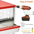 thumbnail image 4 of QinaQin Boîtes de Nidification à 8 Compartiments pour Poules, RollOut & Rollaway, Rouge, 4 of 6