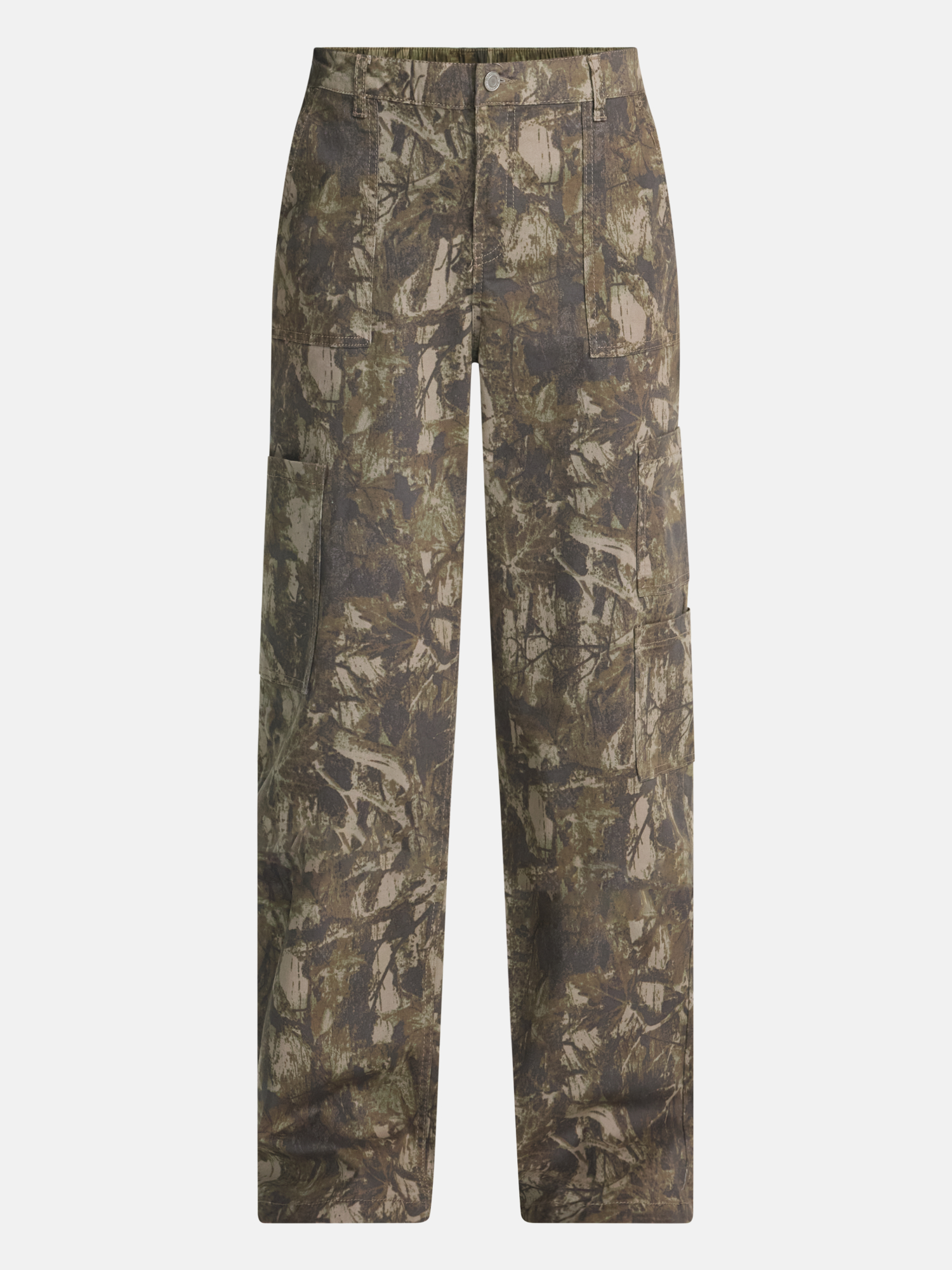 No Boundaries Women's Wide Leg Cargo Pants photo 5
