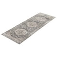 thumbnail image 4 of Oregon Tabriz Grey/Cream Polypropylene Rug 2'7" x 8'2", 4 of 7