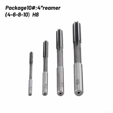 

JSSH 9PC/8PC/6PC/5PC/4PC HSS H8/H7 Straight Shank Chucking Machine Reamer Set 2-10mm