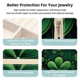 thumbnail image 3 of St. Patrick's Day Travel Portable Square Jewelry Box Organizer for Girls and Women with Ring Earring Necklace Bracelet Storage Display Case Holder, 3 of 6