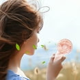 thumbnail image 4 of Dvumao Portable Fans, Portable Handheld Fan Three Speed USB Rechargeable Portable Small Fan, Gift for Friend, 4 of 6