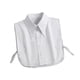 thumbnail image 5 of Cuello desmontable, blusas de moda para mujer, uniforme formal, blusa Blanco con botón, 5 of 9