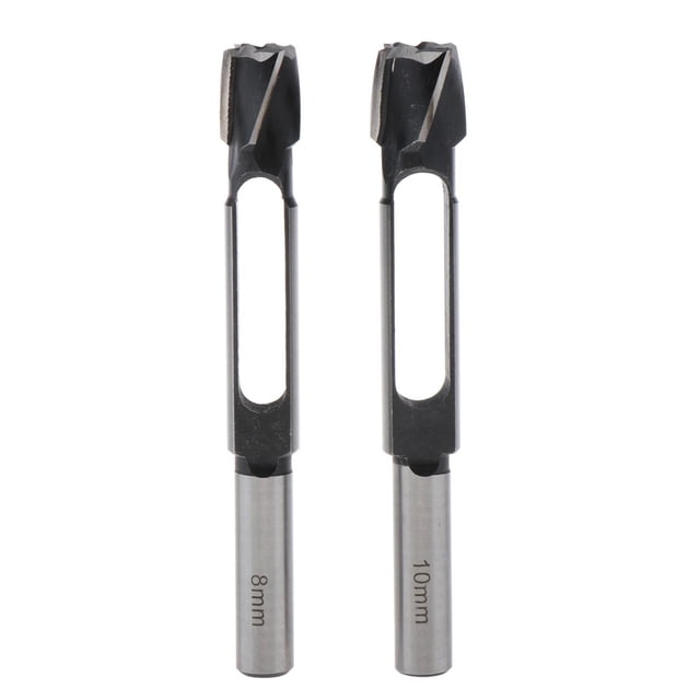 2 piezas de madera, tapón de corcho, tapón de corcho, de agujeros, de madera, tapón de madera para jardín, granja al aire libre Sunnimix Broca de corte para carpintería