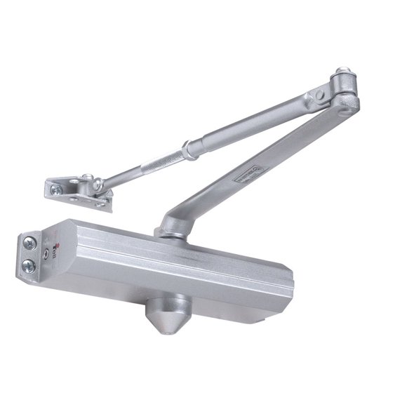 Cierrapuertas Kwikset DC100018 ajustable de aluminio grado 1