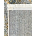 thumbnail image 7 of Unique Loom Baracoa Collection Area Rug - Fidel (2' 7" x 10' Runner Gray/Blue), 7 of 7