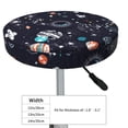 thumbnail image 2 of Goofa Galaxy2 Printed Stool Covers Round, Waterproof Round Bar Stool Covers Anti-Slip Round Bar Stool Seat Cover with Elastic Bands Durable -14 inch, 2 of 7