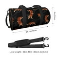thumbnail image 4 of XMXT Unisex Large Sports Tote Gym Bag for Women, Awe-Inspiring Tiger Motif Weekenders Bags Travel Bag, 4 of 8