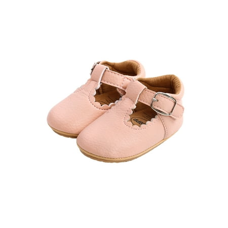 

Coduop Toddler Baby Kids Girls Leather Soft Princess Dress Mary Jane Flat Shoes
