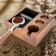 Espresso Knock Box Coffee Machine Accessories for 2.28inch Tamper Rectangular