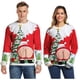 thumbnail image 2 of Suéter navideño feo unisex con estampado 3D, divertido jersey, jerséis, tops para Navidad, hombres, mujeres, fiesta, sudadera con capucha, 2 of 5