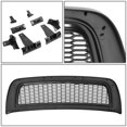 thumbnail image 5 of DNA Motoring GRF-OH-010-T1 For 2010 to 2018 Dodge Ram 2500 3500 Glossy Badgeless Honeycomb Mesh Front Bumper Grille 11 12 13 14 15 16 17, 5 of 6