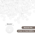 thumbnail image 2 of Uxcell Loose Sequins 2400Pcs Cup Embroidery Sequins for Crafts Sewing Porcelain White, 2 of 6