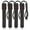 Black, variant on Maxxima 6 Outlet Power Strip Surge Protector- 300 Joules (Pack of 4)