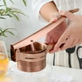 thumbnail image 3 of Lemon Squeezer, Stainless Steel Hand Held  Press Hand Press Juicing Tool  Extractor Lemon Lime Juicer Handheld Orange  Squeezer Fruit Juicer, 3 of 8