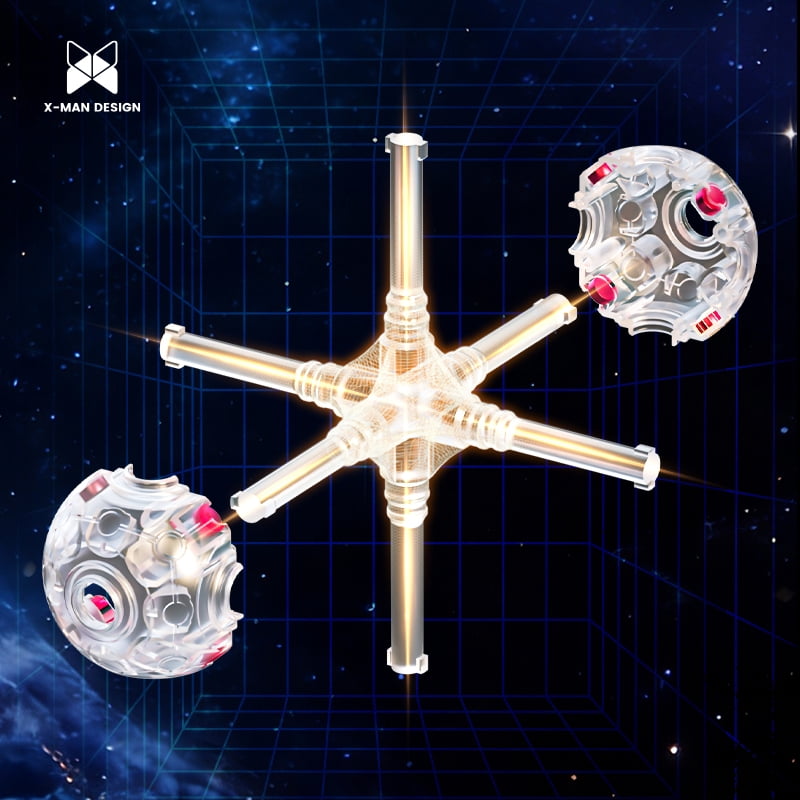 QY X-Man Tornado V3 M Flagship UV Speed Cube 3x3 Flagship Editiong Sticker Magic Cube QiYi Tornado V3M Puzzle