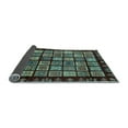 thumbnail image 2 of Ahgly Company Indoor Square Abstract Light Blue Modern Area Rugs, 6' Square, 2 of 4
