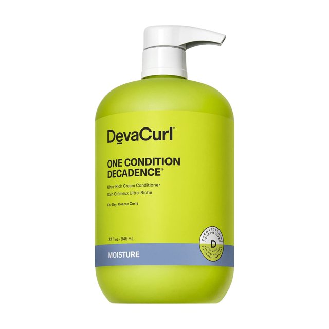 DevaCurl One Condition Decadence Revitalisant Crème Ultra Riche, Oasis Verte, 32 fl oz