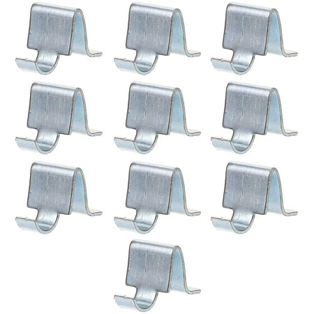 

10pcs Cabinet Shelf Clips Metal File Cabinet Shelf Clips Heavy Duty Shelving Supports