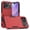 Red, variant on Kryonix for iPhone 17 Air Case,Heavy-Duty Shockproof and Drop-Proof Design,3-Layer Full-Body Protection,Durable Rugged Cover