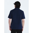 thumbnail image 3 of Free Assembly Men's Double Cloth Cotton Camp Shirt with Short Sleeves, Sizes S-3XL, 3 of 6