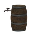 thumbnail image 1 of Fairnull Baril de Vin Rouge Miniature 1:12 Accessoires de Maison de Poupée en Bois Mignons pour la Maison, 1 of 9
