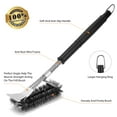 thumbnail image 7 of RIOGOO Grill Brush and Scraper for Outdoor Grill, 17" Wire Bristles Barbecue Cleaning Brush for Gas/Charcoal Grilling Grates,BBQ Cleaner Accessories, 7 of 7