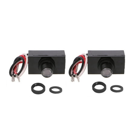 

Azhf Clearance Sale 2pcs Photoelectric Switch Durable Automatic ON OFF Outdoor Lamp Street Corridor