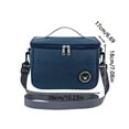 thumbnail image 3 of 2025 New Items Savings Up to 50% off Clear! Portable Lunchbox Bag Aluminum Foil Thickened Lunchbox Insulated Lunch Bag Lunch Bag Cloth Bento Bag Worker Lunch Bag - Blue, 3 of 6