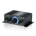 thumbnail image 2 of AK380/AK370/AK170 2 Channel Bluetooth HiFi Power Amplifier Home Car Audio Processor Class D Remote Control FM Radio, 2 of 7