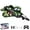 Green, variant on Rc Stunt Fighter Jet Toy for Kids and Adults, Remote Control Jet with Lights, 360° Flip Stunt Rc Plane Toy, Easy Fly Fighter Aircraft Gift for Boys (Green)