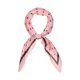 thumbnail image 1 of INSPIRAR CHIC Pañuelo de Rombo para Mujeres con Lunares Bandana Diadema Rosa Negro, 1 of 6