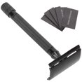 thumbnail image 3 of Double Edge  , Long Handle  With Cleaning Brush Manual   For Body Hair For Beard, 3 of 8