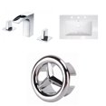 thumbnail image 1 of 24-in. W 3H8-in. Ceramic Top Set In White Color AI-24688, 1 of 9