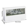 thumbnail image 5 of Multi-Functional Led Wall Clock With Hygrometer Battery Operated Not Included Dorm Room Must-Have, 5 of 5