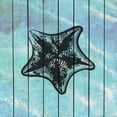 thumbnail image 2 of Allen, Kimberly 12x12 Black Ornate Wood Framed with Double Matting Museum Art Print Titled - Sea Time 3, 2 of 4
