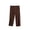 Coffee, variant on QIYAGBSA Casual Pants for Women Capri Length Elastic Waist Relaxed Fit Soft Sleepwear Cropped Bottoms for Spring Summer (Beige, 3XL)