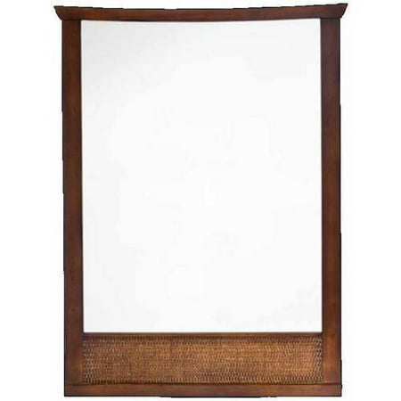 American Standard 9212101.336 Tropic 23.25" x 31" Wall Mirror, Nutmeg