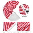 thumbnail image 2 of Coolnut Valentine's Day Heart Christmas Tree Skirt Home Decoration Large Round Christmas Tree Skirt for Holiday Party Home Christmas Day Ornaments,35.4", 2 of 6
