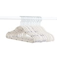 thumbnail image 2 of 3 Sprouts Baby Velvet, Non-Slip Clothes Hangers - Pack of 30 - Blueberry & Cream, 2 of 5