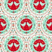 The Pioneer Woman 21" x 18" Cotton Maize Bird Medallion Precut Sewing & Craft Fabric