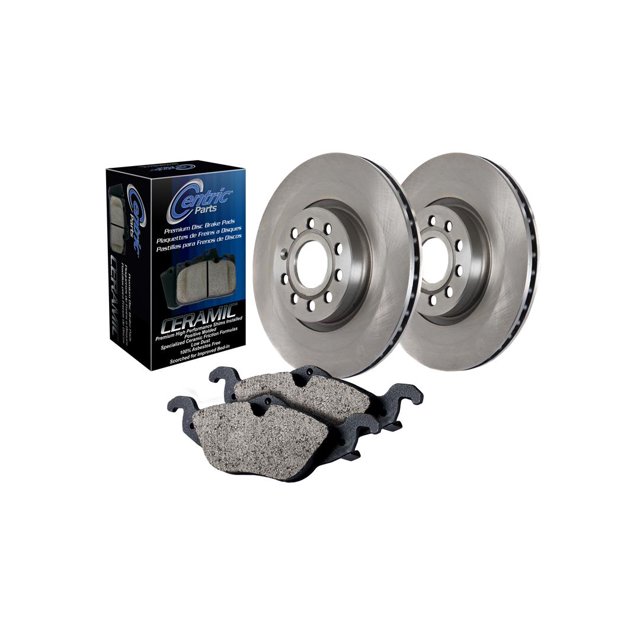 Fits 2012-2016 Honda CR-V Stop Tech Power Slot Brake Kit 905.40053 Select Axle Pack; Ceramic Brake Pads; With Rotors And Pads